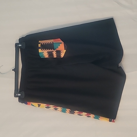 PJ PAUL JONES Mens African Dashiki Shirt & Mesh Shorts Set, Size: M - Picture 10 of 12